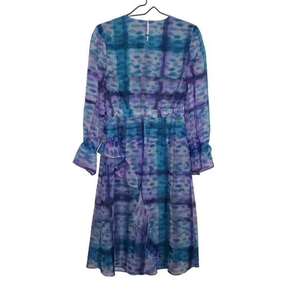 Soft Surroundings Ruffle Midi Dress - Picture 3 of 9